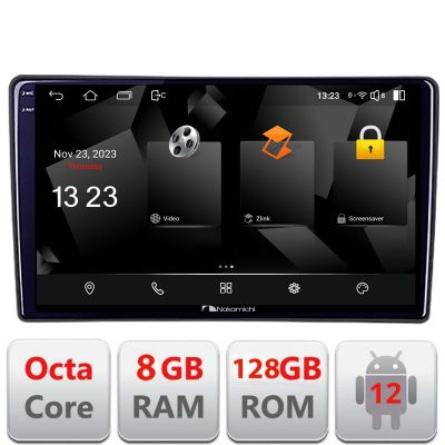 Navigatie Toyota Android radio gps internet 8+128 carplay android auto