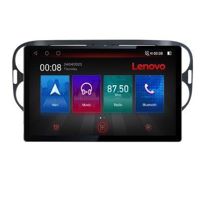 Navigatie VW TIGUAN si Golf Plus 2007-2011 Lenovo PRO 4+64 13 inch 2K android 4G DSP gps internet  8Core
