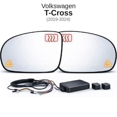 Senzor unghi mort Volkswagen T-Cross 2019-2024 — oglindă dedicată