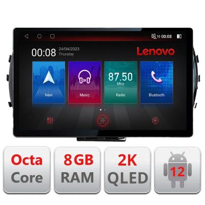 Navigatie Kia Soul 2020- N-soul ecran 13" 2K 8+128 Android Waze USB Navigatie 4G 360 Toslink Youtube Radio kit-