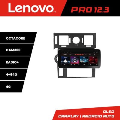 Navigatie Hummer H2 2008-2010 Lenovo PRO 4+64 12.3 inch qled android 4G DSP gps internet  8Core