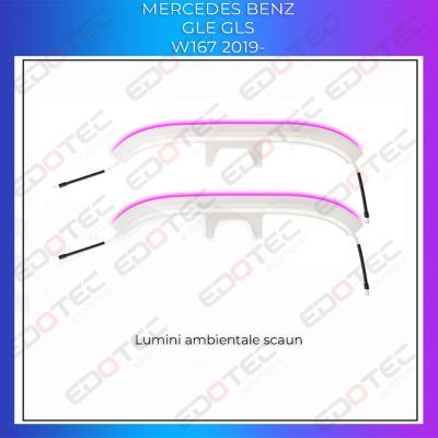 Lumini Ambientale NIGHTVIBE Mercedes W167-03 2019-2023 dedicat lumini spatar scaun control telefon sau sistem original