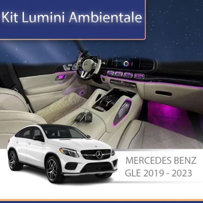 Lumini Ambientale NIGHTVIBE Mercedes W167-03 2019-2023 dedicat lumini spatar scaun control telefon sau sistem original