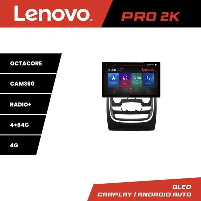Navigatie Dodge Durango 2014-2020 Lenovo Qled 13 inch 2K Octa Core 4+64 360 DSP ADAS carplay android auto radio internet Kit-+PRO-2K-13-4+64