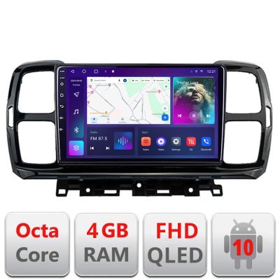 Navigatie Citroen C5 Aircross Android radio gps internet 4+64 carplay android auto Kit-aircross+EDT-E309v3