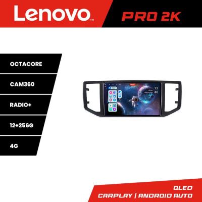 Navigatie vw crafter 2018- Lenovo Kit-CRAFTER 8 core QLED 2K 12+256 360 Android Waze USB Navigatie Internet Youtube Radio