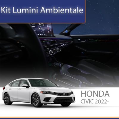 Lumini Ambientale NIGHTVIBE Honda Civic 2022 set complet control telefon sau sistem original