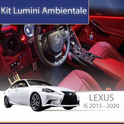 Lumini Ambientale NIGHTVIBE Lexus IS 2015-2020 set complet control telefon sau sistem original