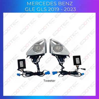Lumini Ambientale NIGHTVIBE tweeter rotativ Mercedes GLE GLS W167 control pe sistemul original sau telefon