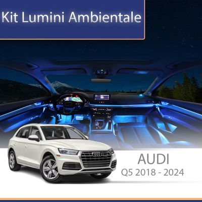 Lumini Ambientale NIGHTVIBE  Audi Q5 2018-2025 set complet control telefon sau sistem original