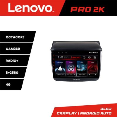 Navigatie Mitsubishi L200 2006-2014 Lenovo Kit-094 8 core QLED 2K 8+256 360 Android Waze USB Navigatie Internet Youtube Radio