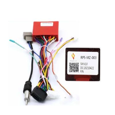 Cablu adaptor Can-Bus si alimentare pentru Mazda 2008-2013 cu sistem de amplificare bose necesar la instalare navigatie Android