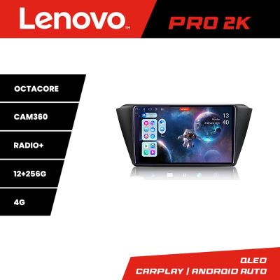 Navigatie Skoda Fabia 2015- Lenovo Kit-541 8 core QLED 2K 12+256 360 Android Waze USB Navigatie Internet Youtube Radio