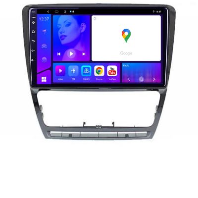 Navigatie Skoda Octavia 2 2005 2013 KIT 005 EDOTEC-LITE Android Ecran 720P Octa Core 4+32 Carplay
