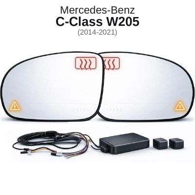 Senzor unghi mort Mercedes Benz C-Class W205 2014-2021 — oglindă dedicată