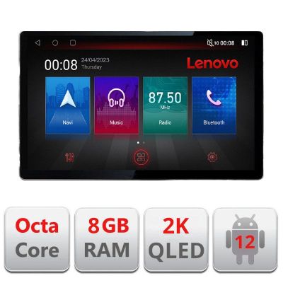 Navigatie Peugeot 308 N-038 ecran 13" 2K 8+128 Android Waze USB Navigatie 4G 360 Toslink Youtube Radi