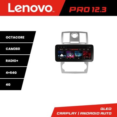 Navigatie Chrysler 300C 2004-2008 K-CH06 Lenovo PRO 4+64 12.3 inch qled android 4G DSP gps internet