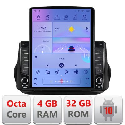 Navigatie Peugeot Bipper, Citroen Nemo, Fiat Qubo 2008-2017 Android radio gps internet Octa Core 4+64 LTE Kit-bipper+EDT-E710