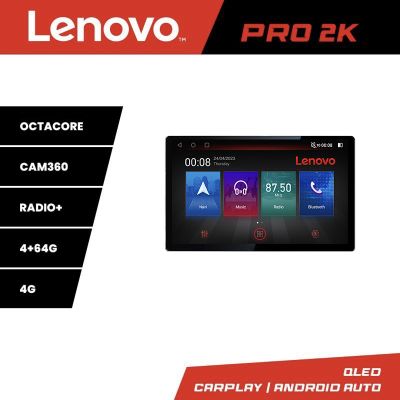 Navigatie Toyota Auris dupa 2017 K-Auris Lenovo PRO 4+64 13 inch 2K android 4G DSP gps internet