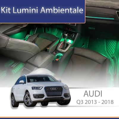 Lumini Ambientale NIGHTVIBE Audi Q3 8U 2013-2018 set complet control telefon sau sistem original