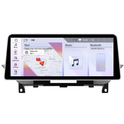 Unitate fără ramă Navigatie universala BMW LOW-12.3-4+64