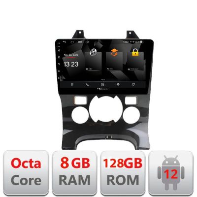 Navigatie Peugeot 3008 5960Pro-323 Android Octa Core Qualcomm 2K Qled 8+128 DTS DSP 360 4G Optical