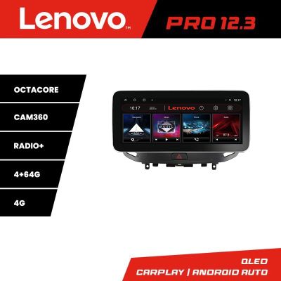 Navigatie Infiniti G35 G37 2006-2013 Lenovo PRO 4+64 12.3 inch qled android 4G DSP gps internet  KIT-G25