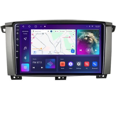 Navigatie Toyota Land Cruiser L100 2002-2006 Android radio gps internet 4+64 carplay android auto KIT-L105+EDT-E310v3