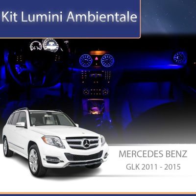 Lumini Ambientale NIGHTVIBE Mercedes Benz X204 set complet control telefon sau sistem original