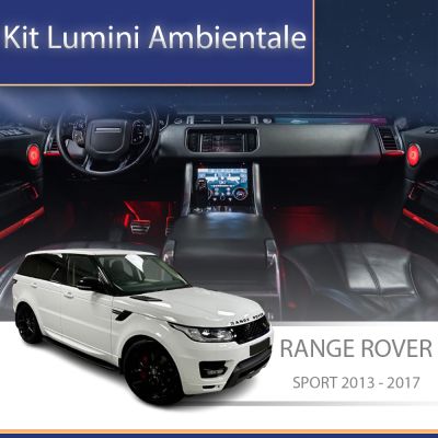 Lumini Ambientale NIGHTVIBE Range Rover Sport 2013-2022 set complet control telefon sau sistem original