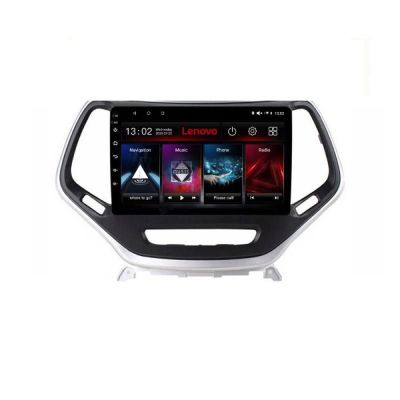 Navigatie Jeep Cherokee 2014-2019 Lenovo Kit-248 8 core 6+128 GB Android Waze USB Navigatie Internet Youtube Radio
