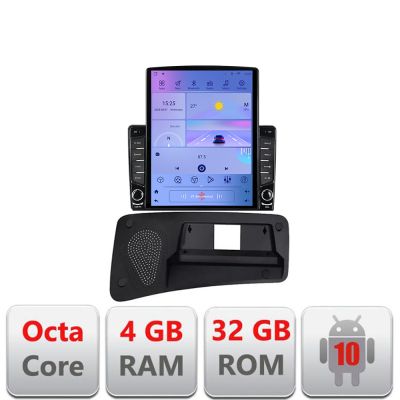 Navigatie Volvo S80 2006-2011 Android radio gps internet Octa Core 4+64 LTE Kit-S80-2006+EDT-E709