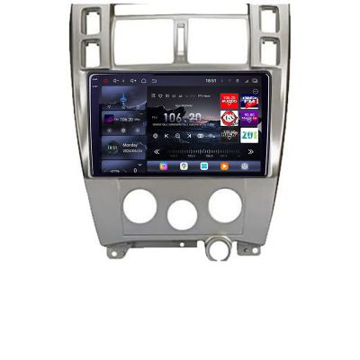Navigatie Hyundai Tucson 2004-2009 Edotec Kit-1001 8 core QLED 2K 16+512GB 360 Android Waze USB Navigatie Internet Youtube Radio