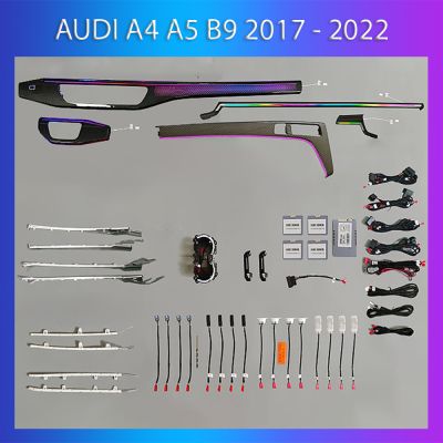 Lumini Ambientale NIGHTVIBE Audi A4 A5 2017-2022 set complet control telefon sau sistem original