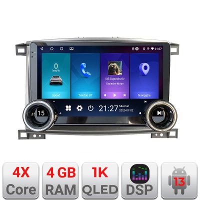 Navigatie Toyota Land Cruiser L100 2002-2008 Kit-l100 Edotec  4+64 10.5 inch Incell 1K android Wifi 5Ghz gps internet  v1