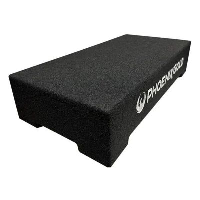 Subwoofer pasiv cu incinta, Phoenix Gold, 500 w rms, 1000 w max, difuzor 2x12", 2x2 ohm