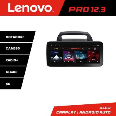 Navigatie Kia Carnival 2006-2014 Lenovo PRO 4+64 12.3 inch qled android 4G DSP gps internet  KIT-carnival2006
