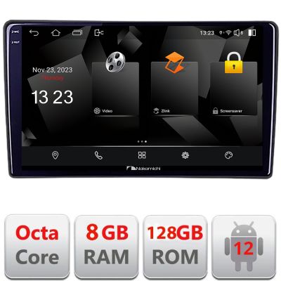 Navigatie Citroen Berlingo Opel Combo 2021- Nakamichi NAM5960PRO Octa core 8+128 carplay android auto radio gps internet