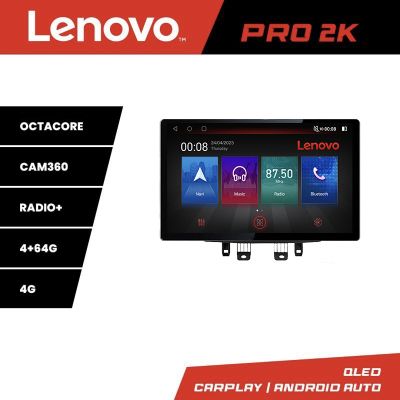 Navigatie Mazda CX-3 Mazda 2 2014-2020 Lenovo PRO 4+64 2K 13 inch qled android 4G DSP gps internet  Kit-cx3