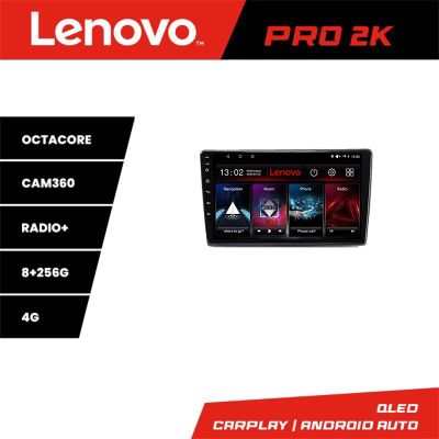 Navigatie Hyundai I40 Android radio gps internet 8 core QLED 2K 8+256 360 Lenovo