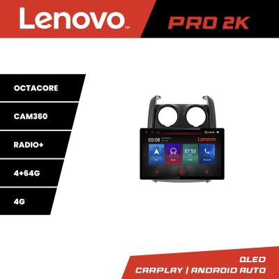 Navigatie Dacia Duster 2012-2019 K-157 Lenovo PRO 4+64 13 inch 2K android 4G DSP gps internet