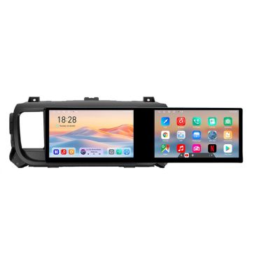 Navigatie Citroen Jumpy Toyota ace Peugeot Traveller Kit-jumpy16 Edotec 2 ecrane  8 core 4+128 21.6 inch Incell android Wifi 5Ghz gps internet v1