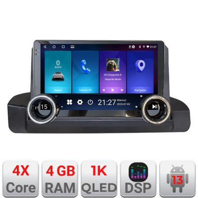 Navigatie BMW Seria 3 E90 fara ecran de fabrica Edotec 4+64 10.5 inch Incell 1K android Wifi 5Ghz gps internet
