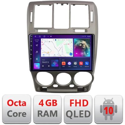 Navigatie Hyundai Getz 2002-2010 Android radio gps internet 4+64 carplay android auto kit-getz+EDT-E309v3
