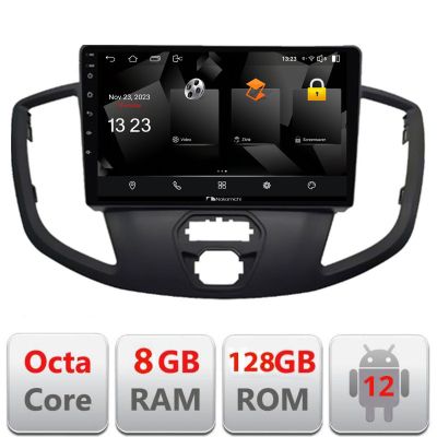Navigatie Ford Transit V363 2015-2021 Android radio gps internet 8+128 carplay android auto