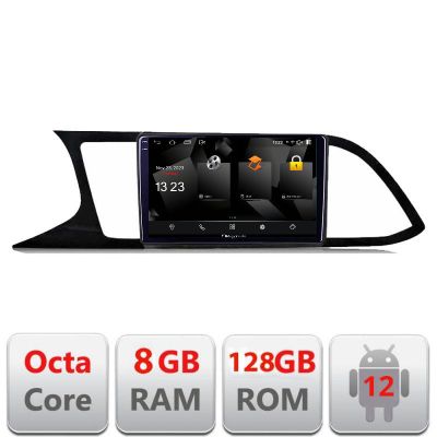 Navigatie Seat Leon MIB 5960Pro-306 Android Octa Core Qualcomm 2K Qled 8+128 DTS DSP 360 4G Optical