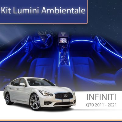 Lumini Ambientale NIGHTVIBE Inifnity Q70 2011-2021 set complet control telefon sau sistem original