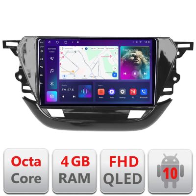 Navigatie Opel Corsa F 2019- Android radio gps internet 4+64 carplay android auto KIT-corsa-f+EDT-E309v3