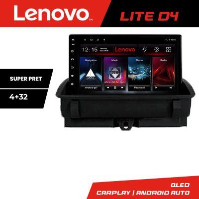 Navigatie Audi Q3 2011-2018 Android radio gps internet 4+32GB 4-Core Lenovo