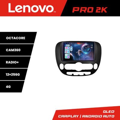 Navigatie Kia Soul 2014-2019 Android radio gps internet 8 core QLED 2K 12+256 360 Lenovo